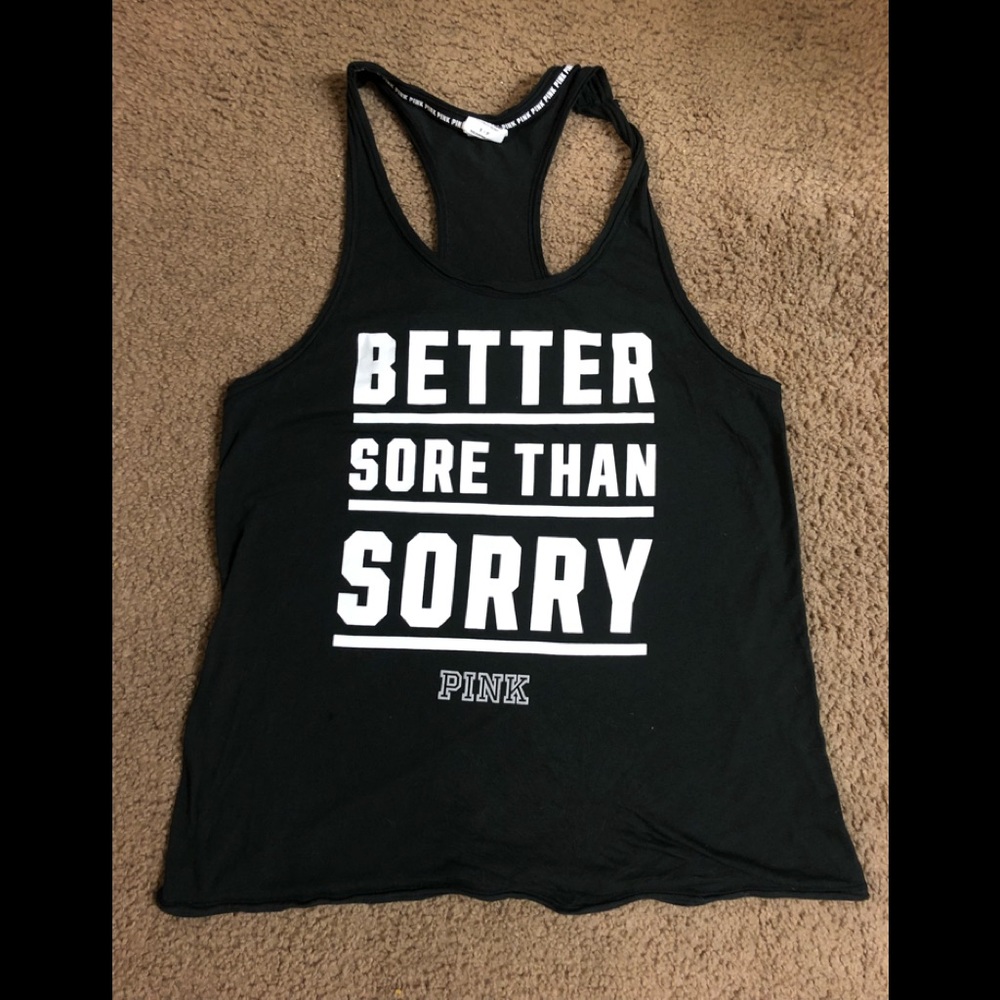 Women’s pink exercise top